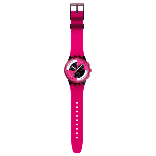Orologio Swatch FUCHSIA LINES SUSB110 – Chrono Bioceramic da Cicco Gioielleria