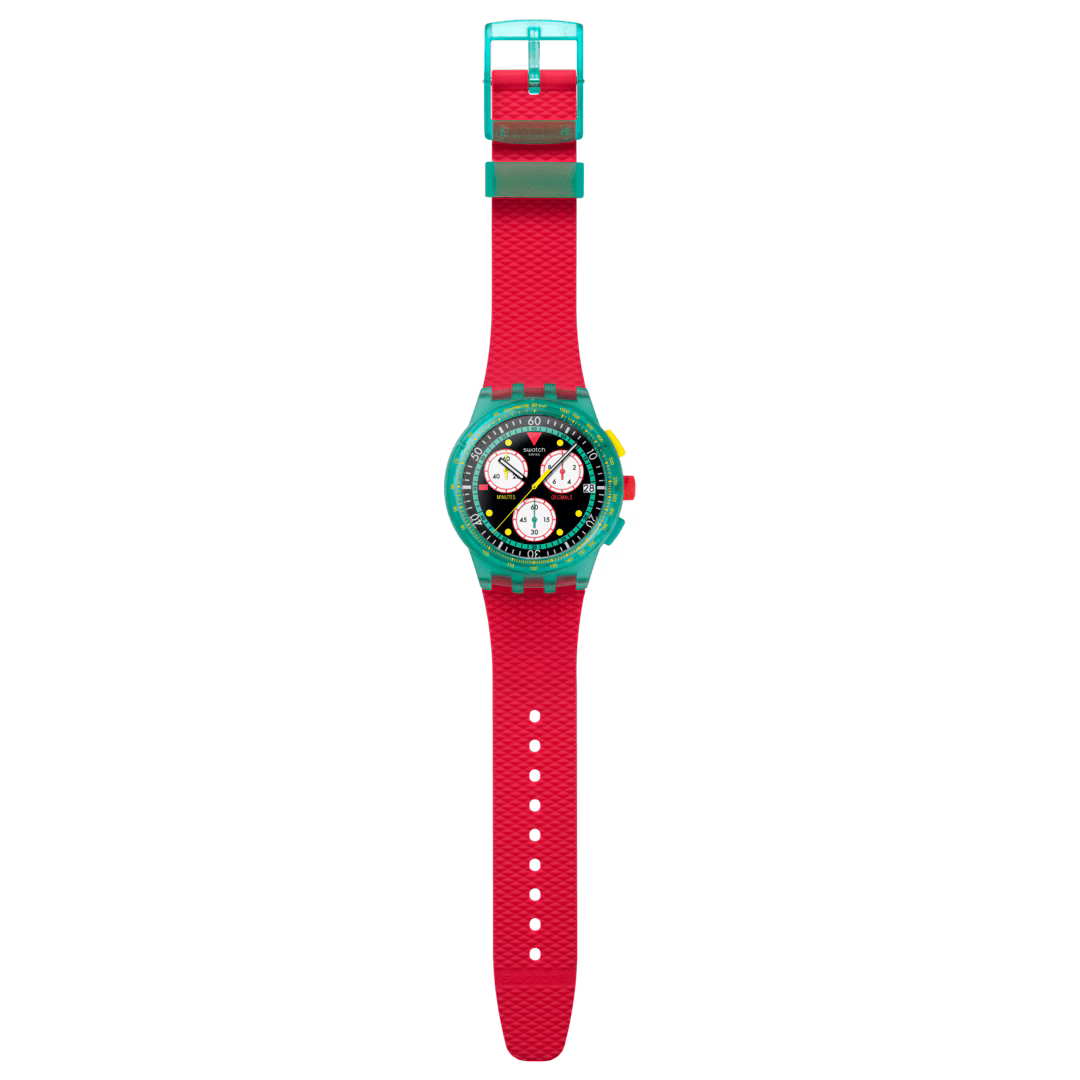 SUSG409 - SWATCH NEON EMERALD CHRONO