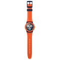 Swatch Bioceramic Chrono SUSI400 Camo Flash – Cronografo mimetico, vista frontale su sfondo bianco – CICCO Gioielleria