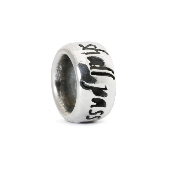 Bead Trollbeads Rinascita TAGBE-10032 in argento sterling 925 su fondo neutro – CICCO Gioielleria