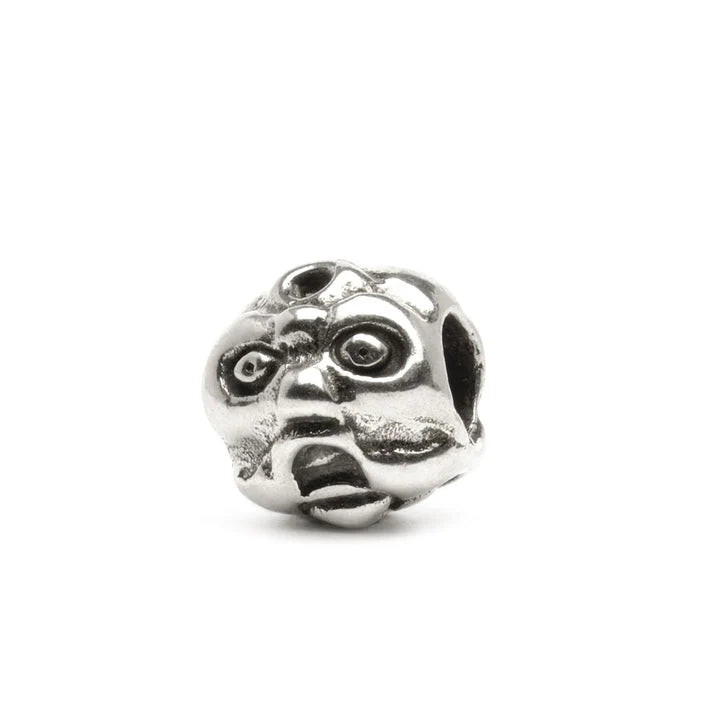 Trollbeads Facce TAGBE-10046 – Dettaglio – Bead argento 925 Søren Nielsen – CICCO Gioielleria