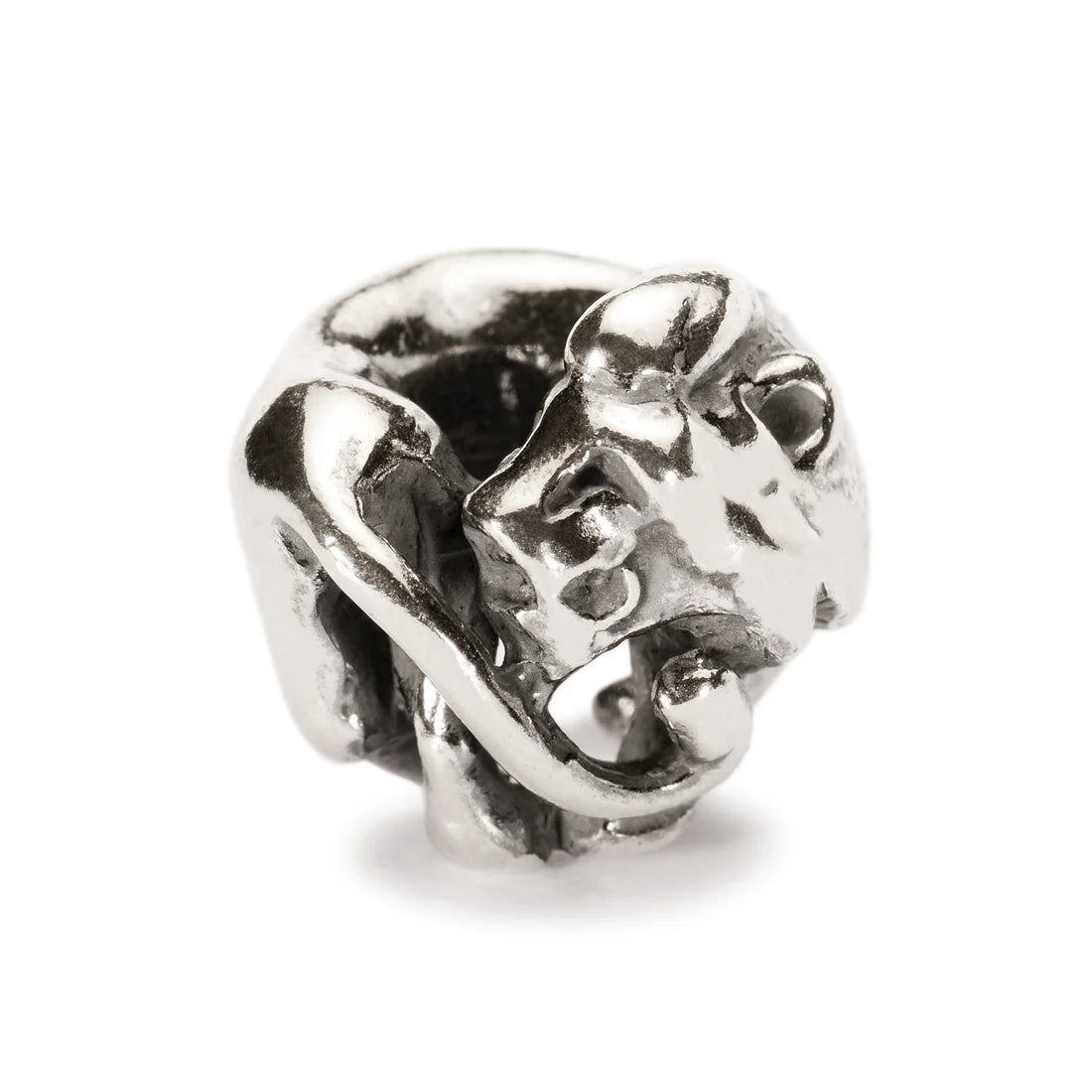 Trollbeads TAGBE-30108 Leone Passionale – Bead argento sterling zodiaco Leone – CICCO Gioielleria