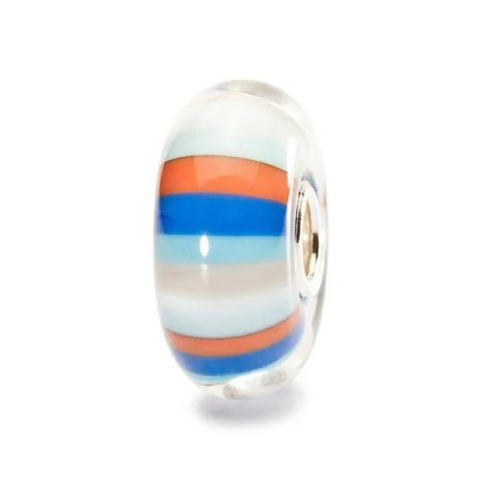 Trollbeads Estate al Mare TGLBE-10150 – Bead in vetro Murano edizione ritirata da Cicco Gioielleria