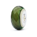 Trollbeads Verde Speranza TGLBE-30021 – Bead in vetro di Murano verde oliva da Cicco Gioielleria