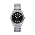Breil B 12H TW2074 | Orologio Uomo Solo Tempo Acciaio Lunetta 12 Intagli Nero Sunray 38mm Vista Frontale | Gioielleria CICCO

