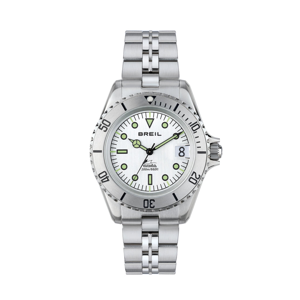 Breil Manta Heritage TW2089 | Orologio Uomo Solo Tempo Quarzo 20 ATM Vetro Esalite 38mm Vista Frontale  | Gioielleria CICCO