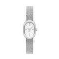 Breil Evanesse TW2106 | Orologio Donna Cassa Ovale Mesh Diamantata Indici Romani 16x25mm Vista Frontale | Gioielleria CICCO
