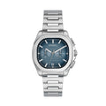 Breil Retrofuture TW2130 | Cronografo Uomo Quadrante Petrolio Pattern Rigato Luminous 10 ATM Vista Frontale | Gioielleria CICCO