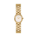 Orologio donna Breil Tulle TW2198 gold con cassa rettangolare e quadrante bianco
