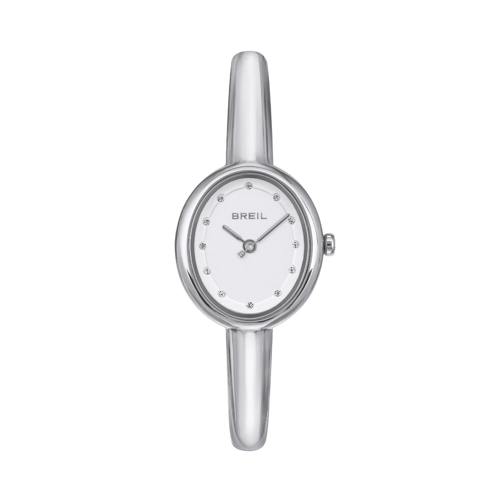 Breil Hoop TW2209, orologio donna cassa ovale acciaio quadrante bianco – CICCO Gioielleria