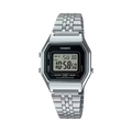 Casio Vintage LA680WEA-1EF orologio digitale donna acciaio argento cronometro LED