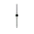 Orologio Swatch Irony Gradino Nero YSS350G visto frontalmente, con quadrante nero e bracciale in acciaio, CICCO Gioielleria.