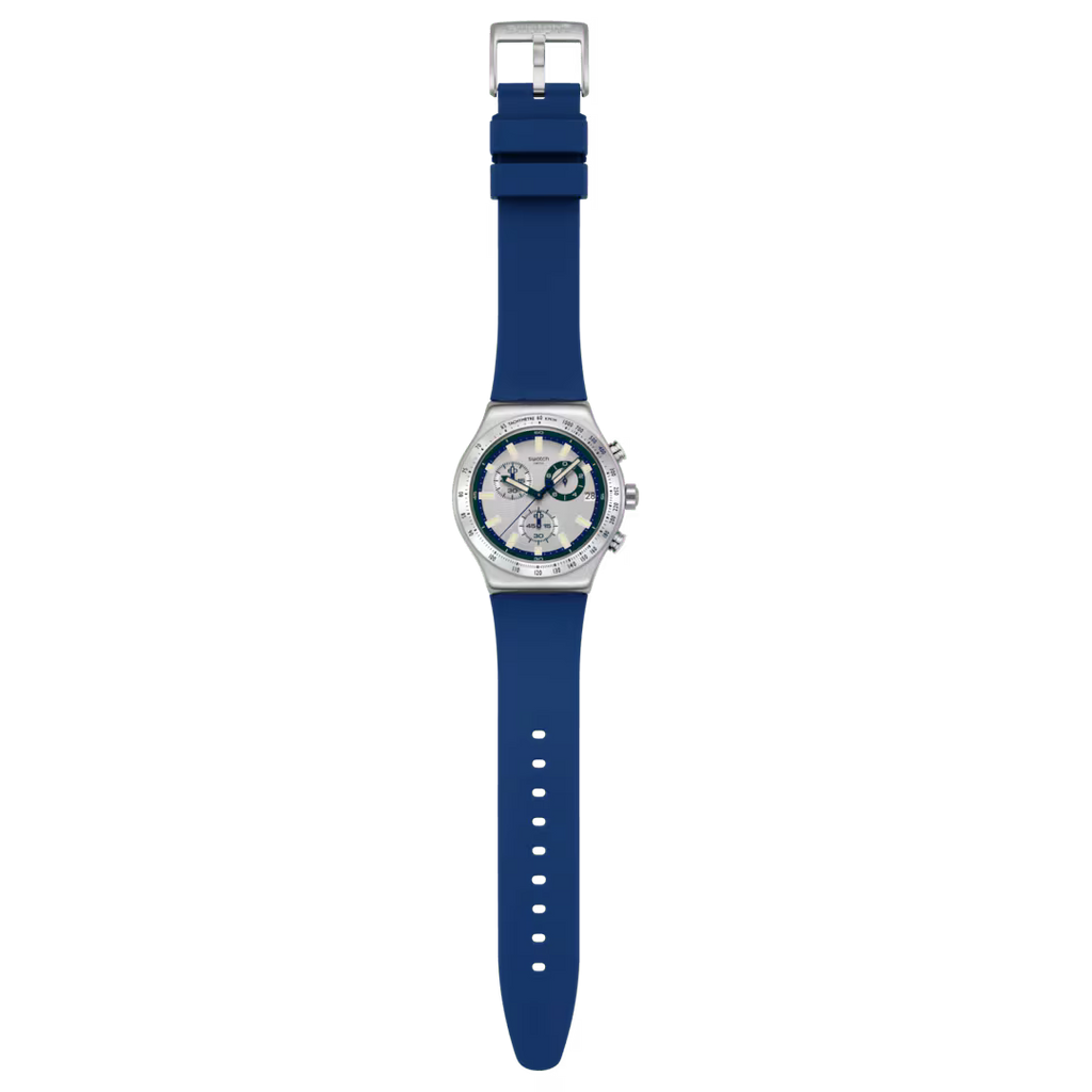 Orologio Swatch Uomo Chrono Blue Reflective YVS539 – vista prodotto