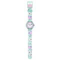 Orologio Flik Flak Tweet Tweet – vista frontale su sfondo bianco – orologio educativo Swiss Made per bambini – CICCO Gioielleria
