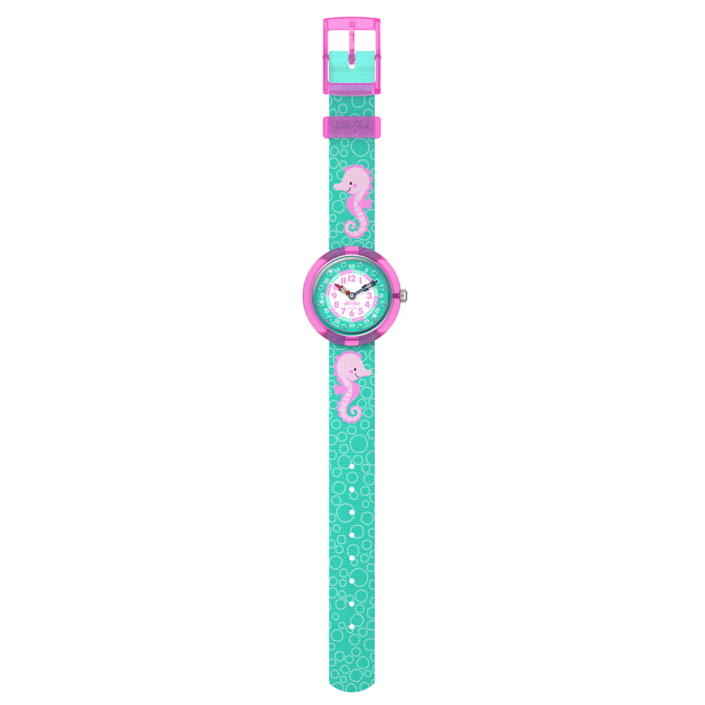 Orologio Flik Flak Bubbly Seahorse – Orologio educativo per bambini da Cicco Gioielleria