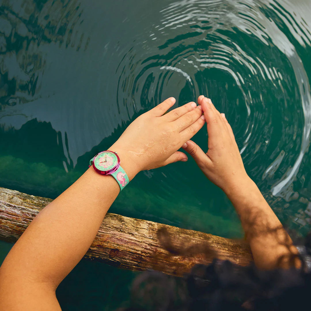 Orologio Flik Flak Bubbly Seahorse