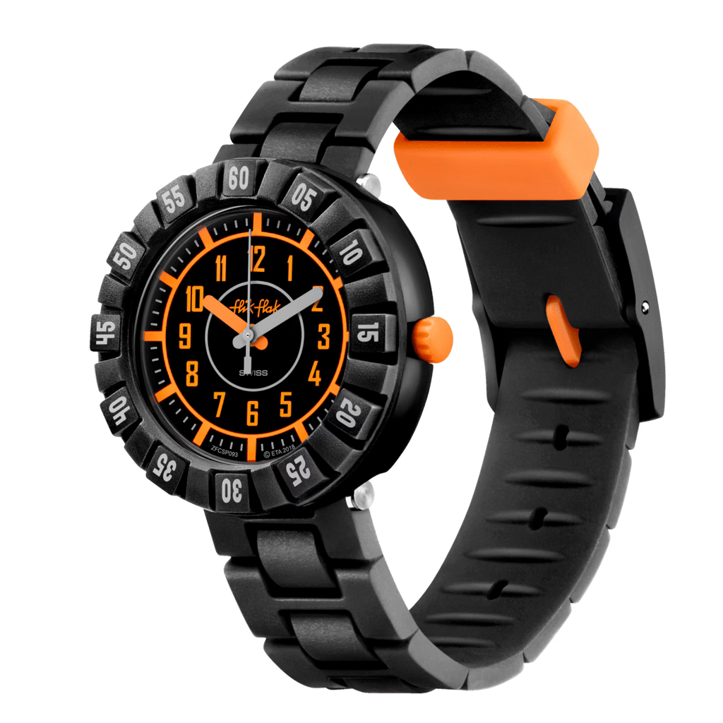 Orologio Flik Flak Catch U – Vista laterale – Orologio educativo per bambini da Cicco Gioielleria