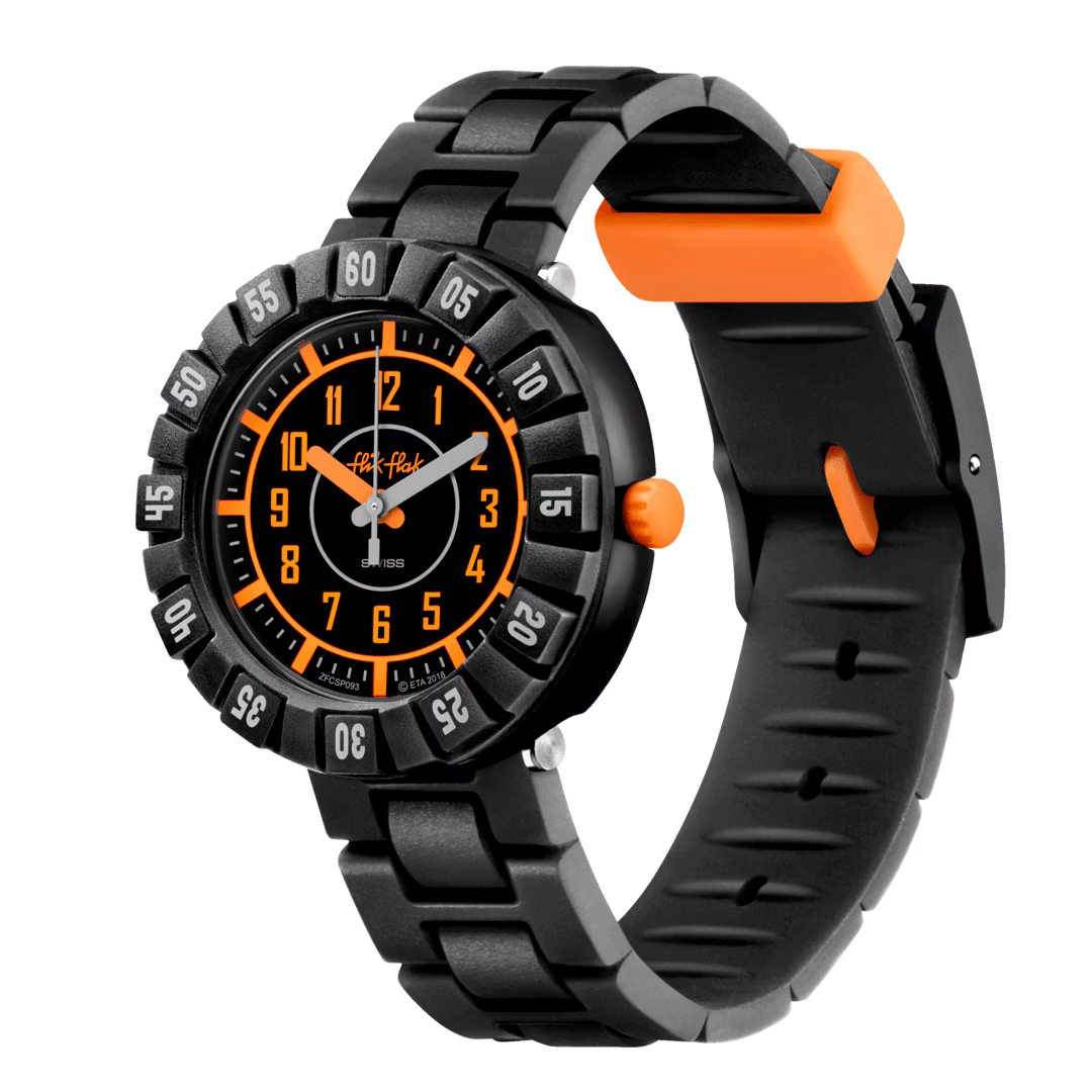 Orologio Flik Flak Catch U – Vista laterale – Orologio educativo per bambini da Cicco Gioielleria