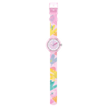Orologio Flik Flak Pastel Paradise – vista frontale su sfondo bianco – orologio educativo Swiss Made per bambini – CICCO Gioielleria