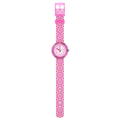 Orologio Flik Flak Power Flower – vista frontale su sfondo bianco – orologio educativo Swiss Made per bambini – CICCO Gioielleria
