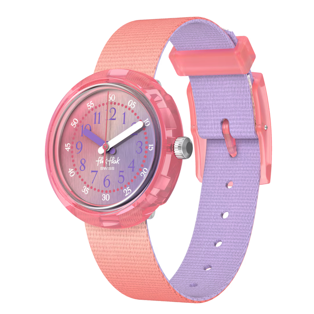 Orologio Flik Flak x SIGG Quench in Pink