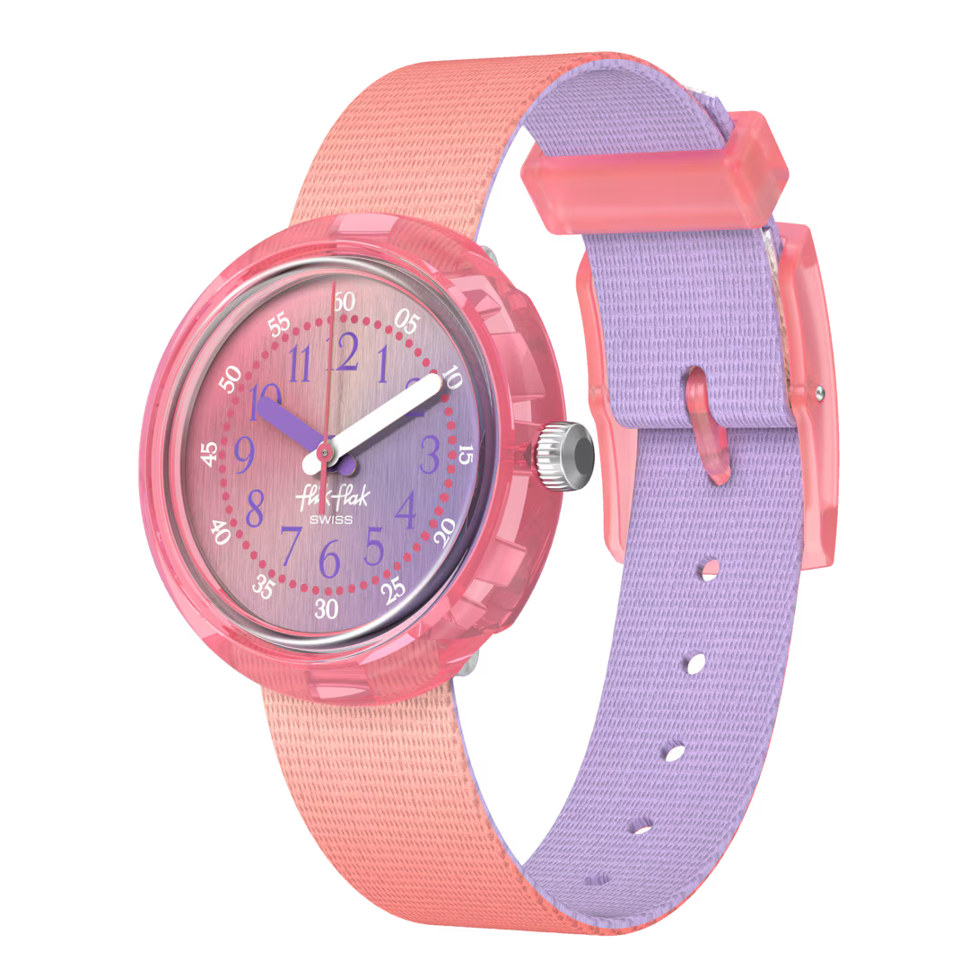 Orologio Flik Flak x SIGG Quench in Pink