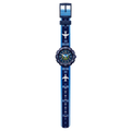 Orologio educativo per bambini Flik Flak TAKE OFF FPSP068 blu a tema aereo, CICCO Gioielleria