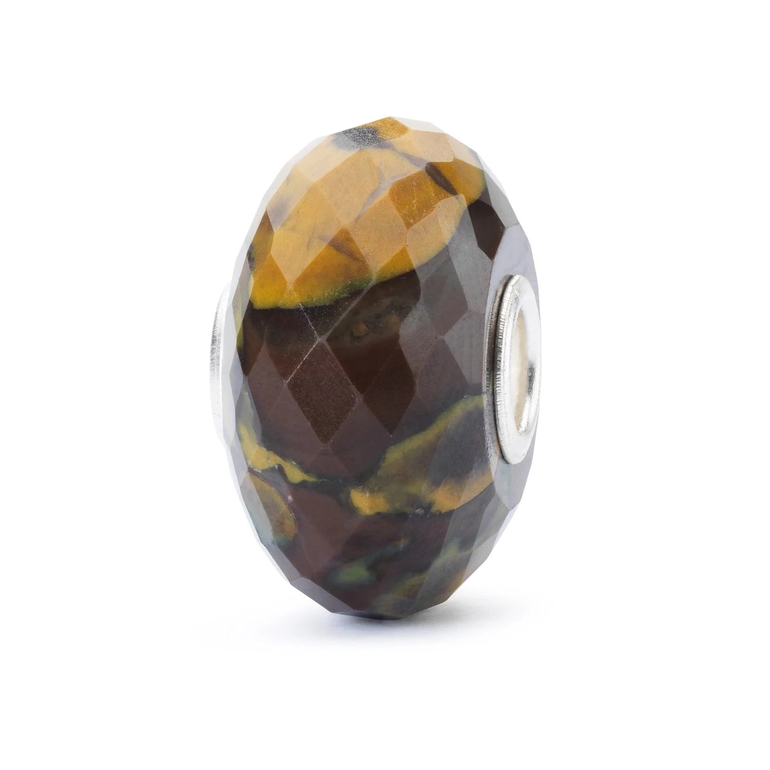 Bead Trollbeads Calcite Bruna TSTBE-20024 – Charm in pietra naturale sfaccettata da Cicco Gioielleria