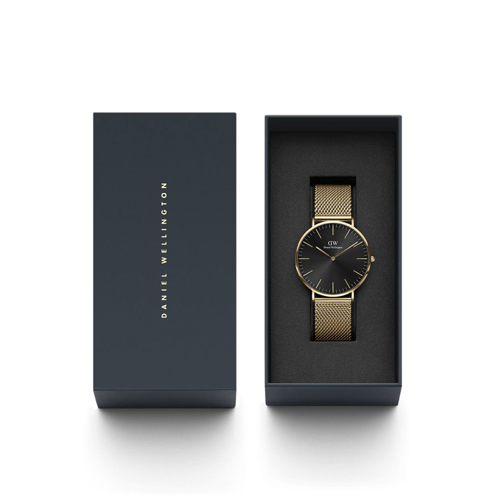 DW00100631 - Classic Mesh Onyx Gold