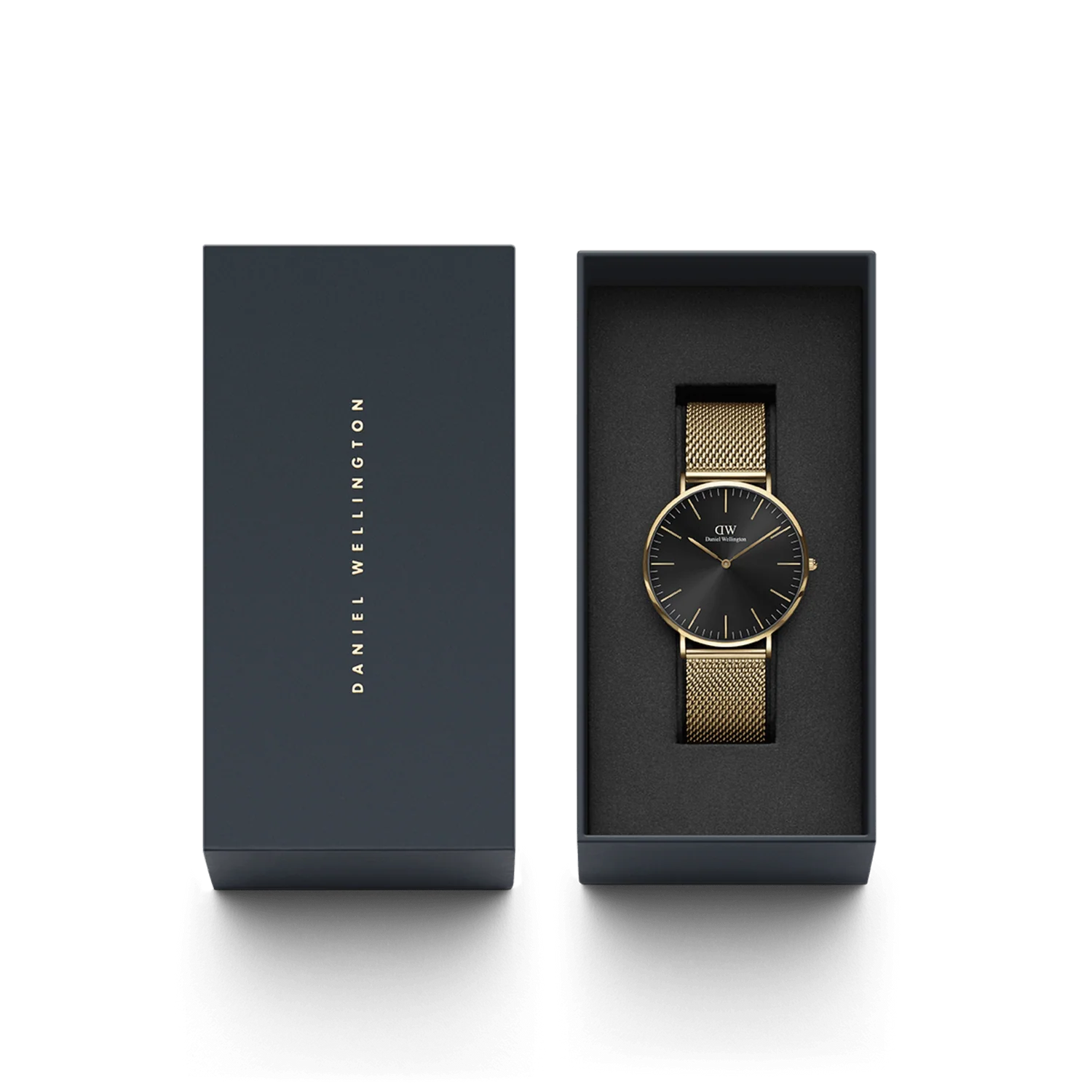 DW00100631 - Classic Mesh Onyx Gold