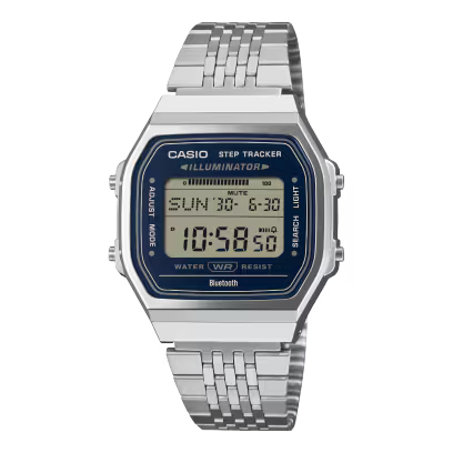 Casio Vintage ABL-100WE-2AEF – Orologio smartwatch digitale con bracciale in metallo e quadrante blu da CICCO Gioielleria