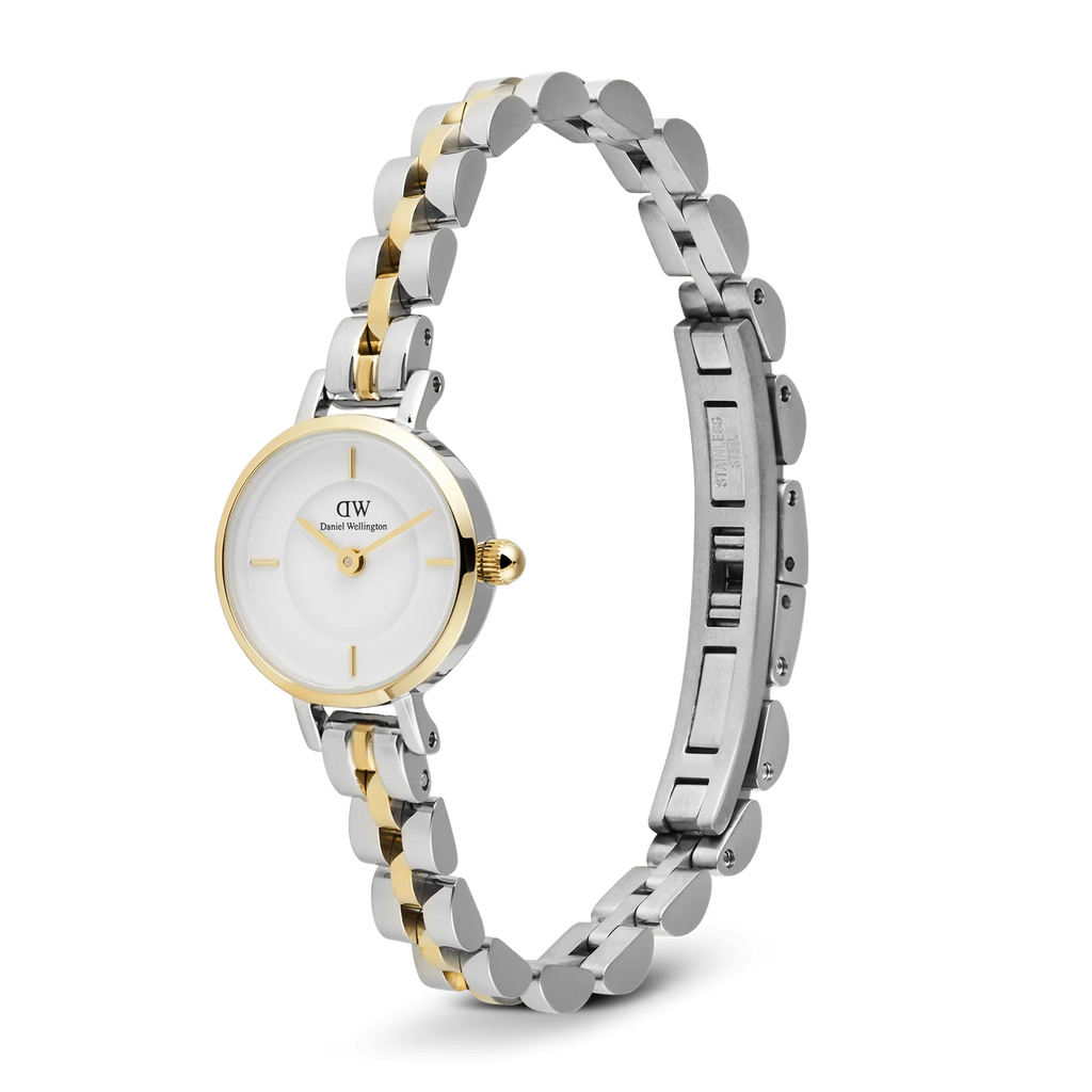 DW00100923 - Petite Mini Arch 3-Link Two Tone Gold