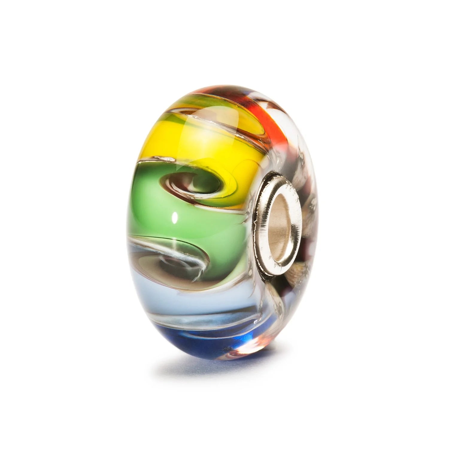 Bead Chakra Arcobaleno TGLBE-20003 – Trollbeads Vetro Soffiato
