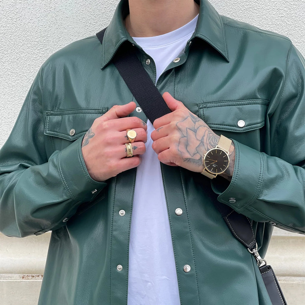 DW00100631 - Classic Mesh Onyx Gold