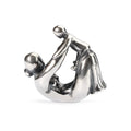 Trollbeads Nonna TAGBE-50019 – Bead in argento 925 con design raffinato, simbolo di amore e legami familiari