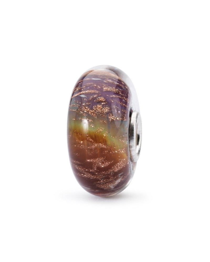 Trollbeads Luce Arcobaleno TGLBE-10264 – Bead in vetro sfaccettato multicolore e argento 925 – Cicco Gioielleria