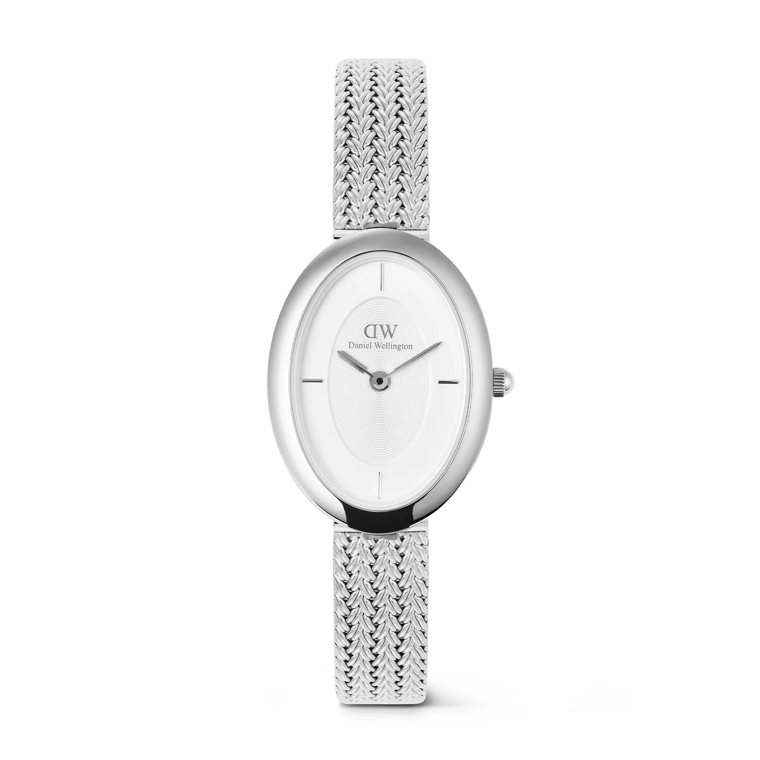 DW00100884 - Juliette Braided Mesh White Sunray Silver