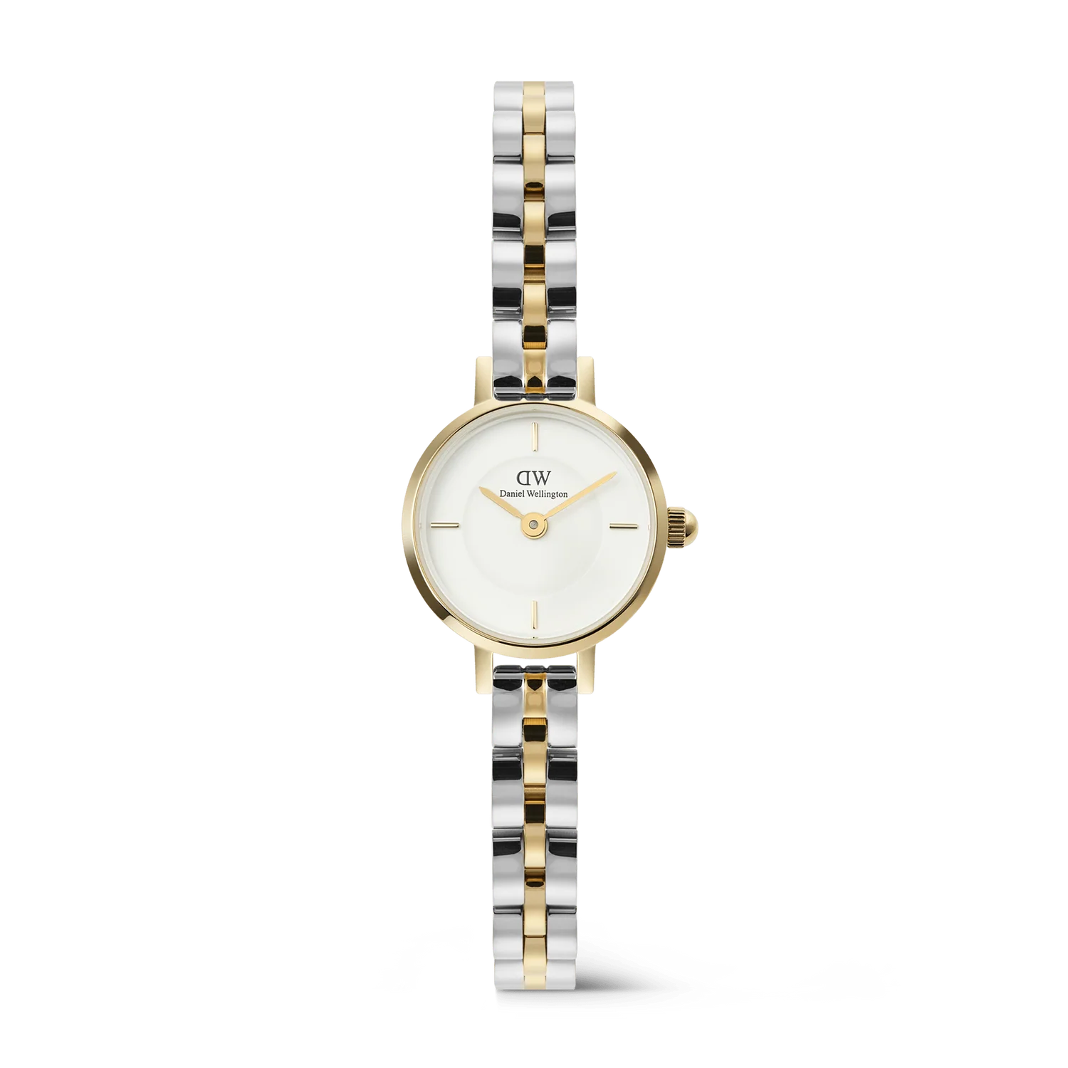 DW00100923 - Petite Mini Arch 3-Link Two Tone Gold
