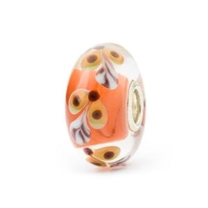 Narciso dell’Armonia TGLBE-20313 – Bead Trollbeads Vetro Giardino delle Meraviglie