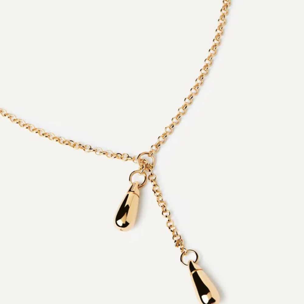 Design a Y con pendenti a goccia della collana PDPAOLA Tango CO01-782-U