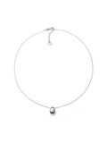 Collana Boule a Goccia Argento 925 UNOAERRE – Vista dall'alto – CICCO Gioielleria