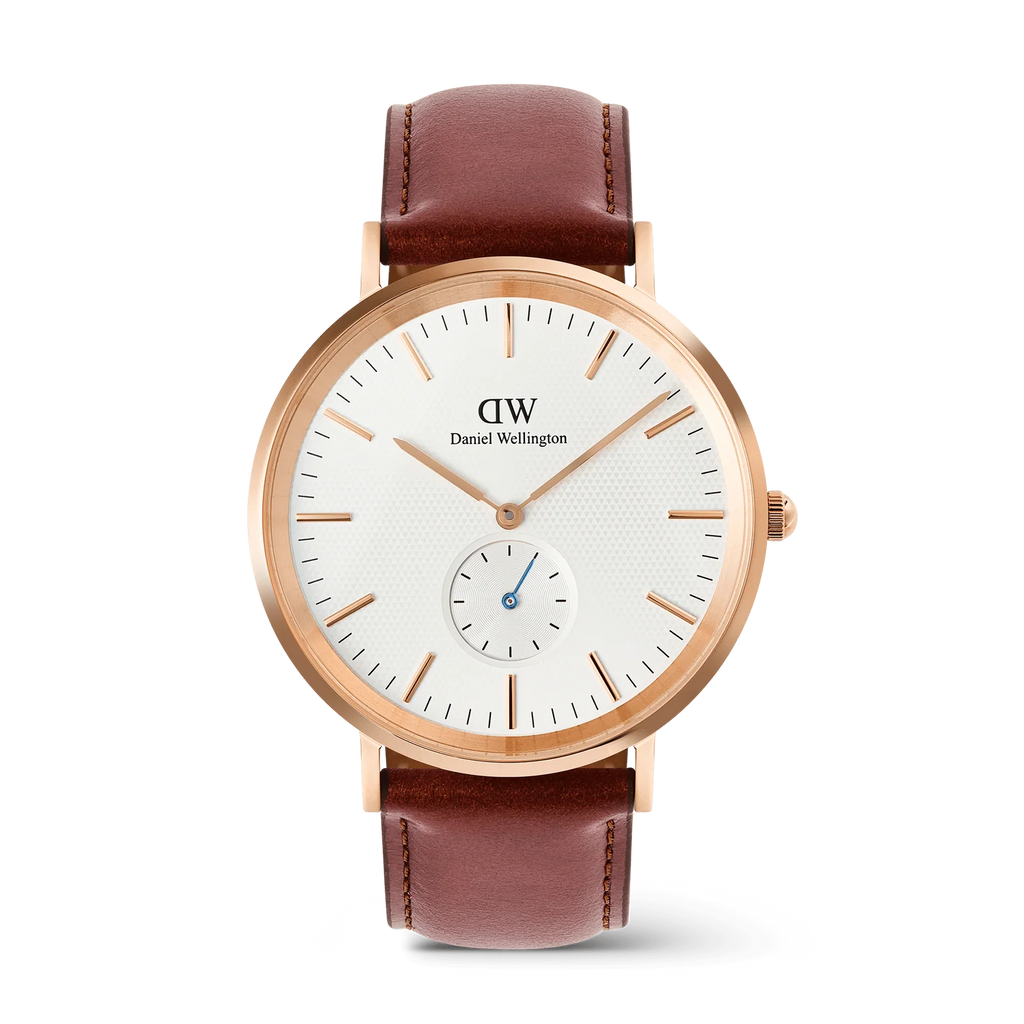DW00100871 - Classic Multi-Eye St Mawes Off-white Sunray Rose Gold