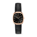 Daniel Wellington Cort DW00100987 – Orologio uomo rose gold quadrante nero cinturino pelle – CICCO Gioielleria