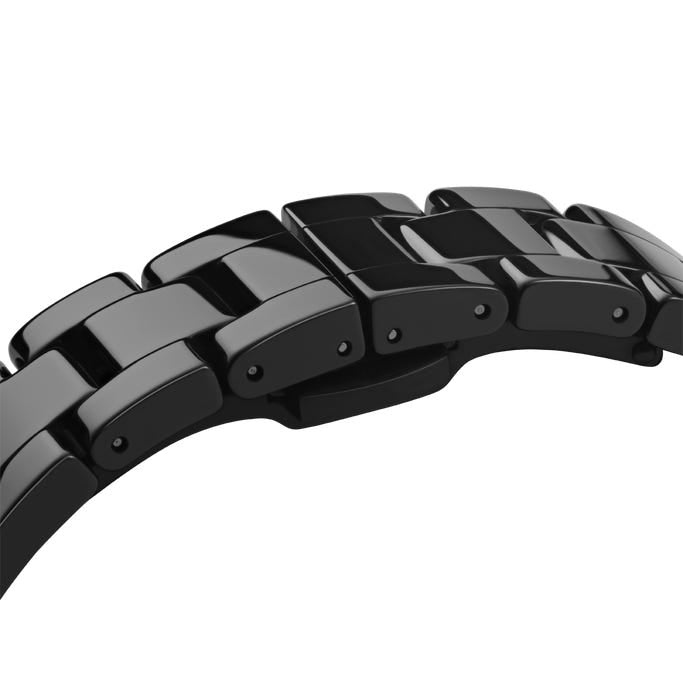 Orologio Daniel Wellington Iconic Chronograph Link Onyx Black DW00100642 Dettaglio Cinturino | CICCO Gioielleria
