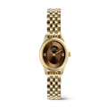 Daniel Wellington Ophelia Mini DW00101018 – Orologio donna ovale amber gold su sfondo neutro