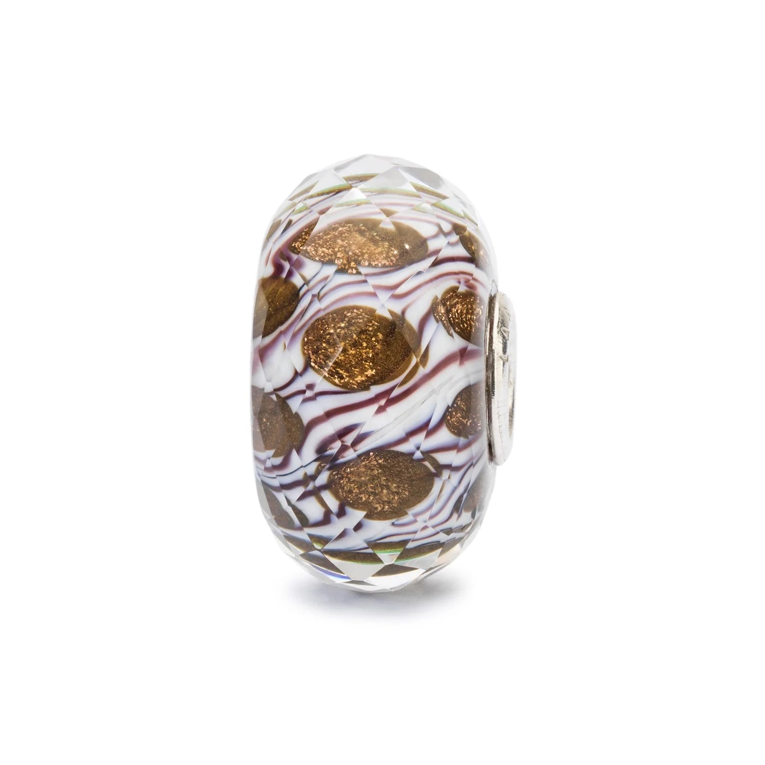 Trollbeads TGLBE-30030 Isola Deserta – Bead in vetro soffiato, Collezione Autunno 2018