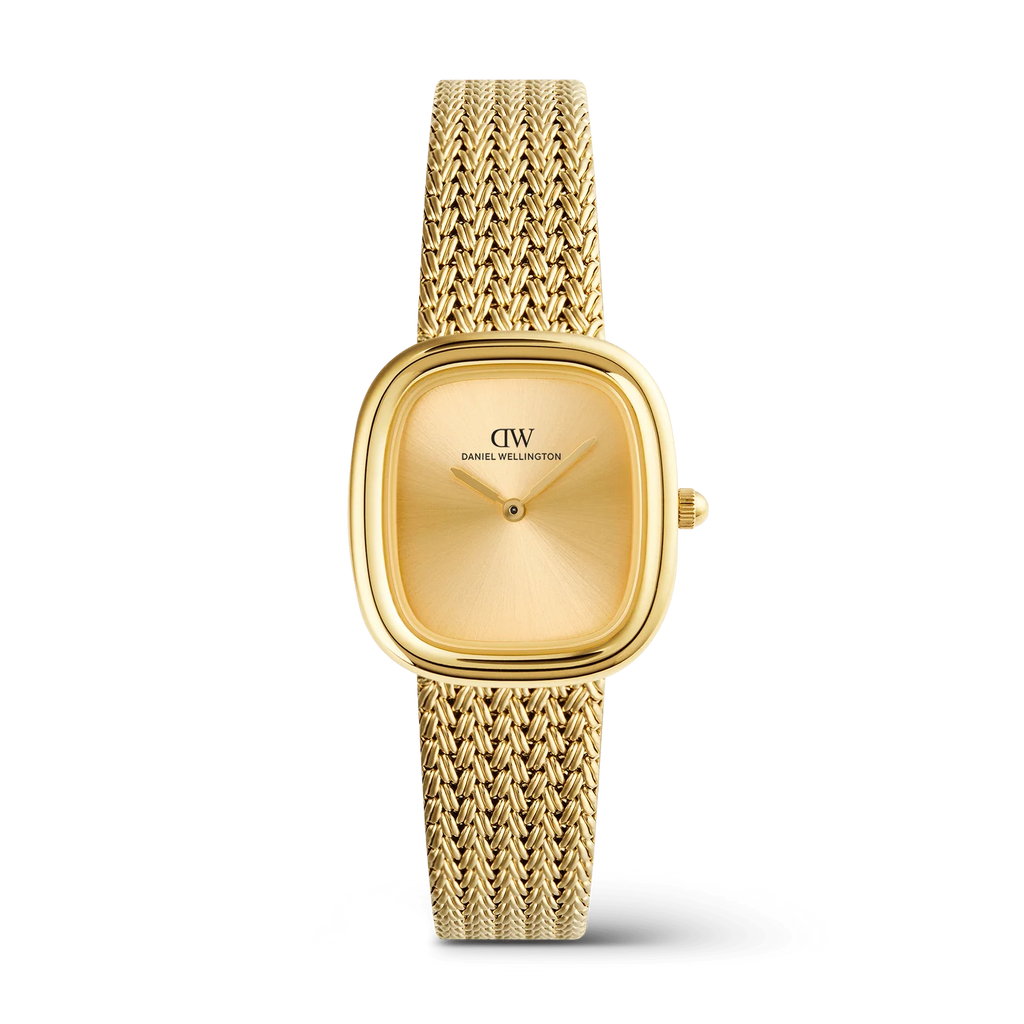 Daniel Wellington Margot DW00100964 – Orologio donna unitone gold su sfondo neutro