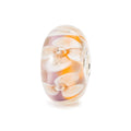 Trollbeads TGLBE-20104 Bouquet d'Amore – Bead in vetro artistico e argento 925 fuori catalogo – Cicco Gioielleria