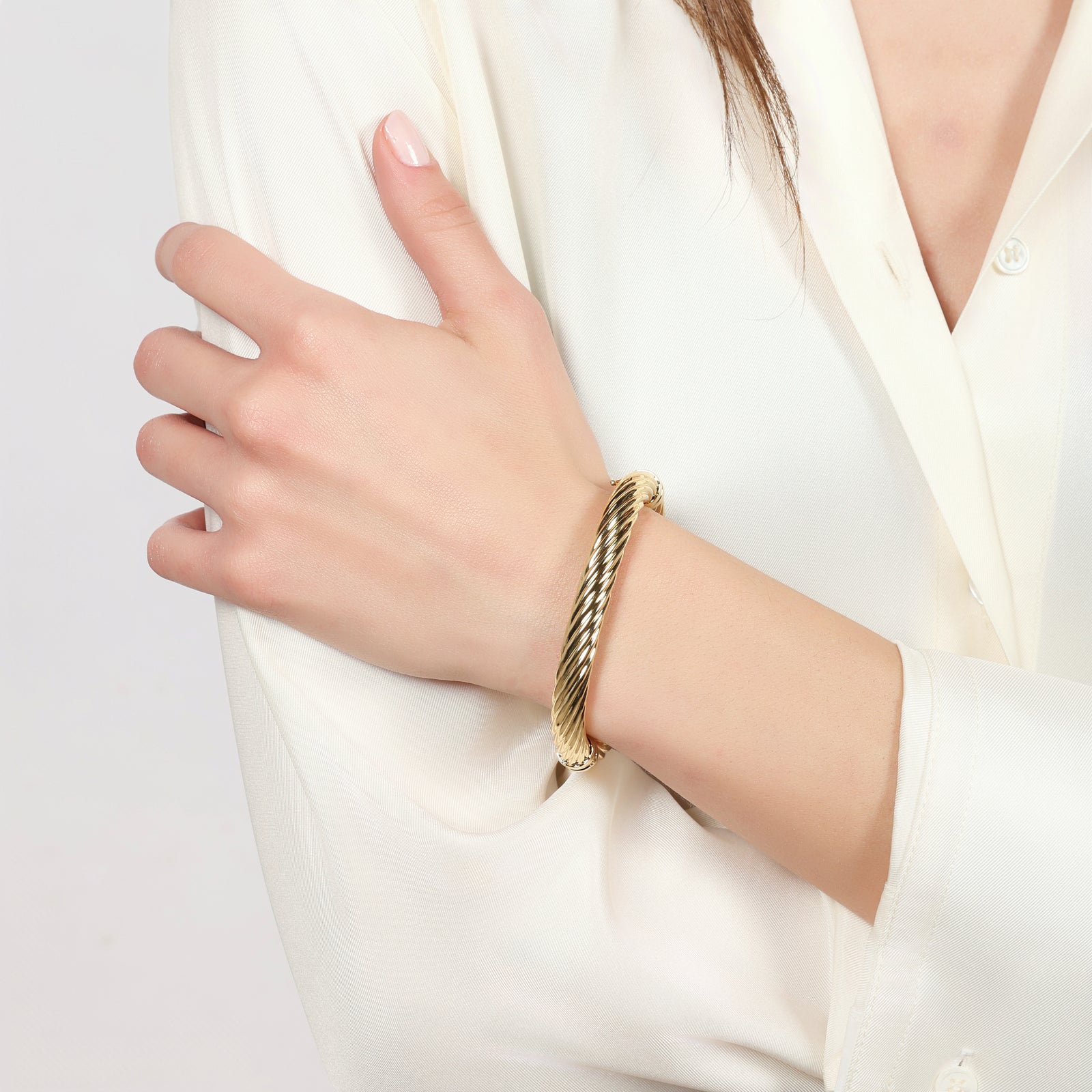 UNOAERRE - 2795 Bracciale torchon dorato