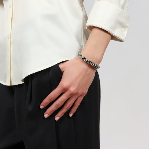 Bracciale Armella Argento UNOAERRE - vista indossato - CICCO Gioielleria